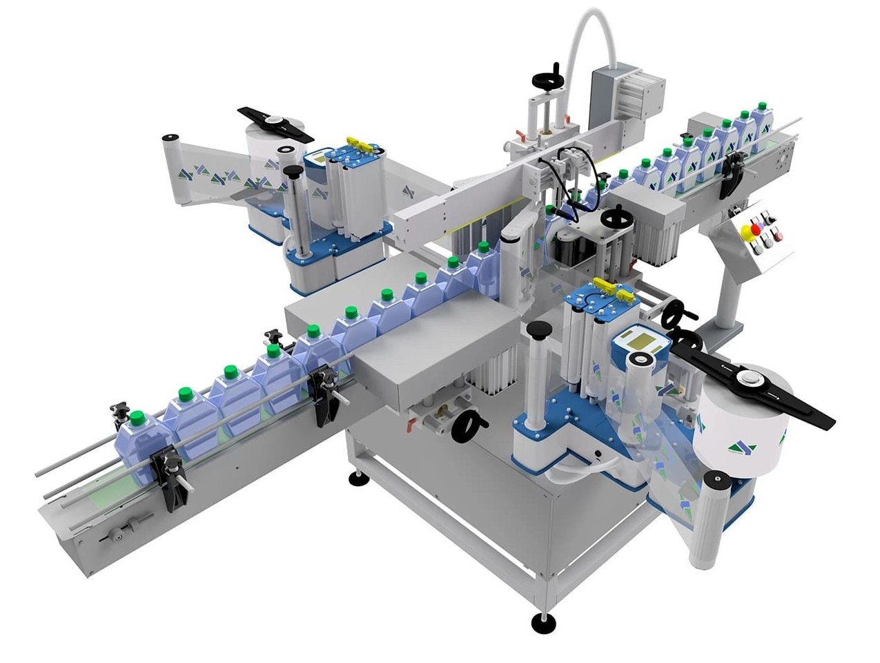 fully automatic labelling machine